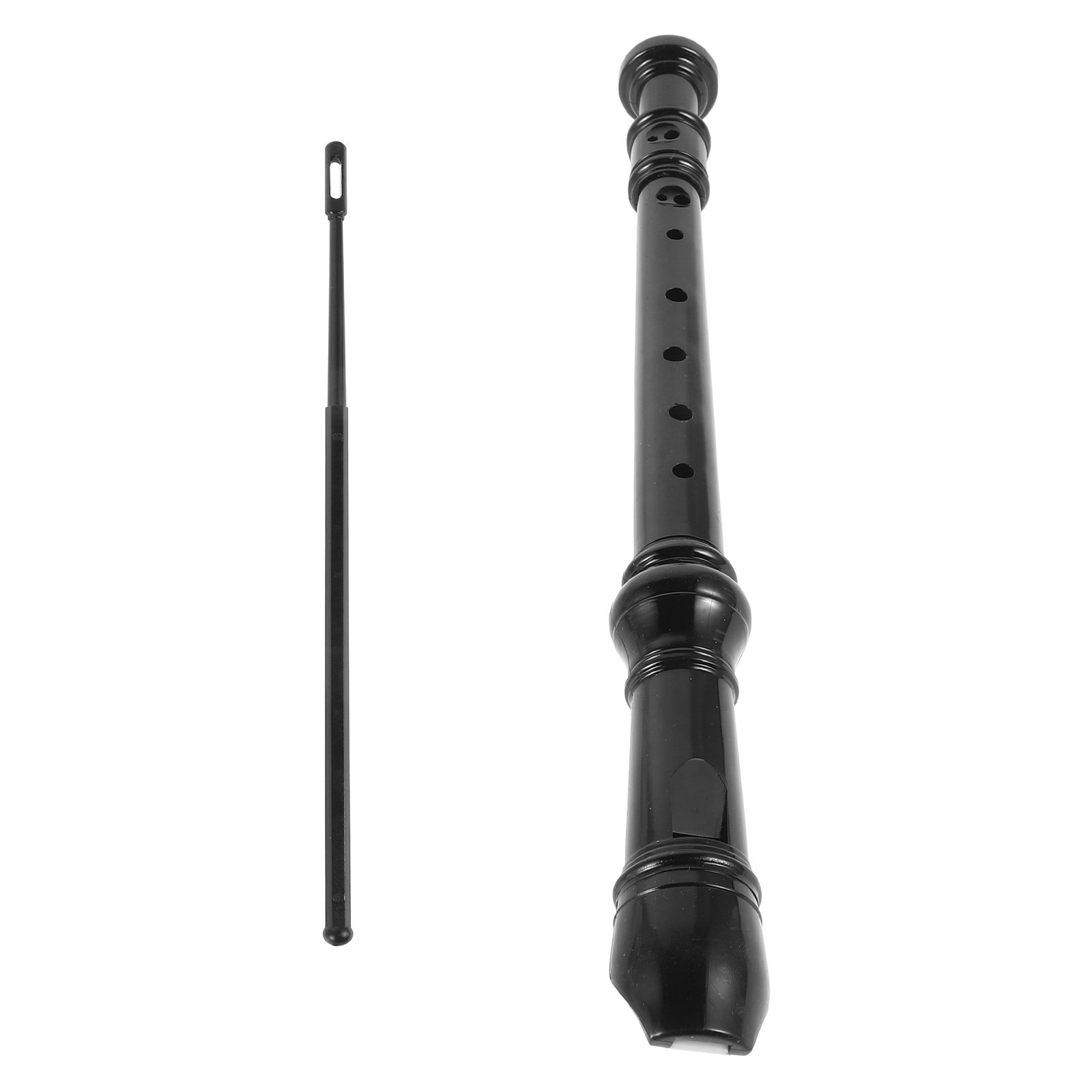 8 Hole Soprano Recorder Black  - Soprano Recorder Plastic recension och pris