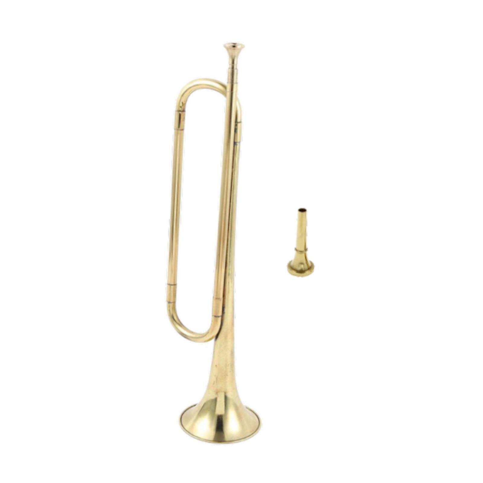 Premium Brass Trumpet Bugle Po - Musical Instrument Bugle recension och pris
