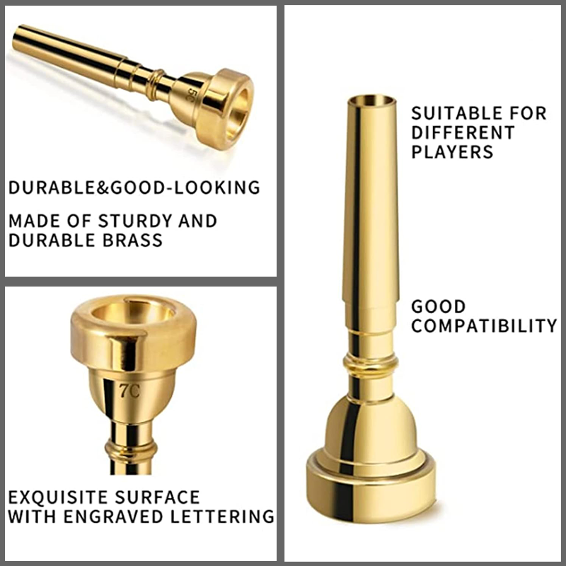 IRIN Trumpet Mouthpiece 3C/5C/ - Musical Instrument Bugle recension och pris